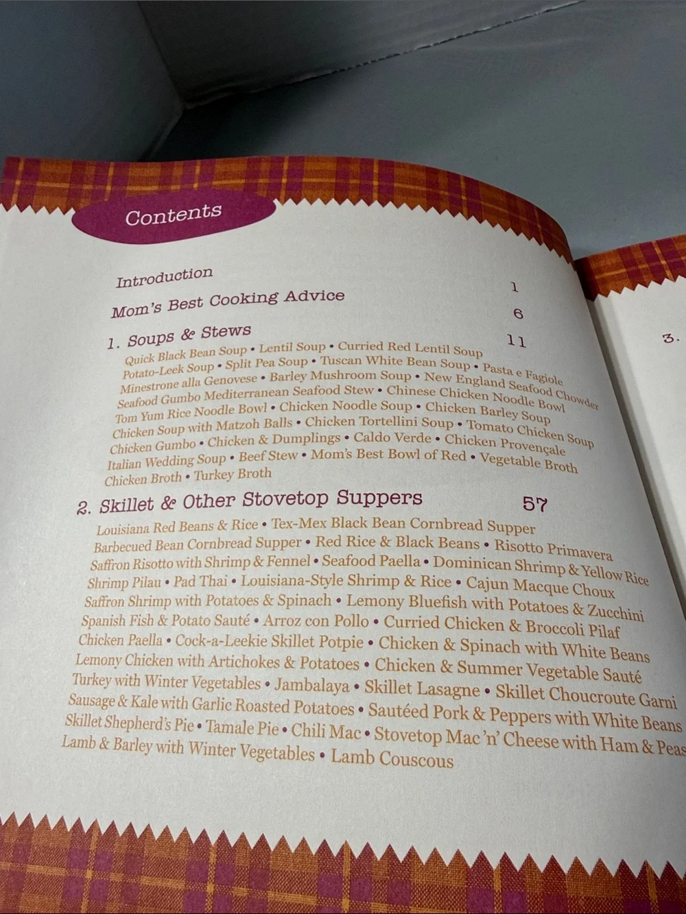 Mom's Best One-Dish Suppers Homemade Favorites Cookbook by Andrea Chesman
